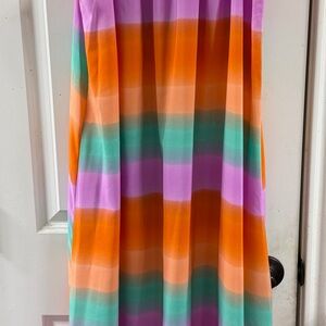 Umgee Multicolor Striped Maxi Dress